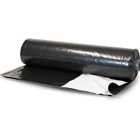 Farm Plastic Supply Panda Film Light Deprivation Greenhouse Cover 8 mil 32′ x 100′ Black