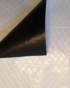 Farm Plastic Supply String Reinforced Silage Cover Black/White 6 Mil 66′ x 50′