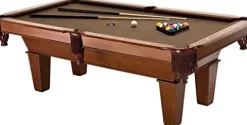 Fat Cat by GLD PRODUCTS Frisco 7.5′ Pool Table Oak Finish Brown