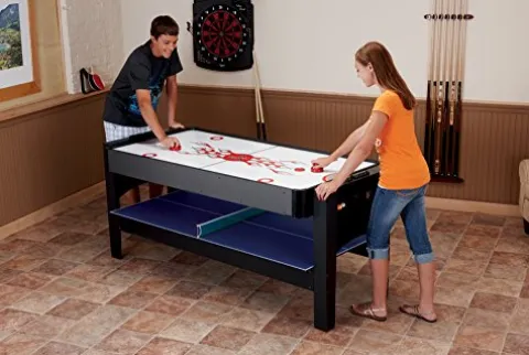 Fat Cat by GLD PRODUCTS Original 3-in-1 6-Foot Flip Game Table Black