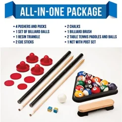 Fat Cat Original 3-in-1 Pockey Multi-Game Table Blue