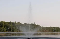 Fawn Lake Fountains 1/2, 3/4, 1 HP Floating Fountains Black