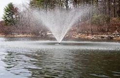Fawn Lake Fountains 1/2, 3/4, 1 HP Floating Fountains Black