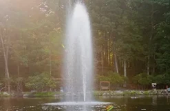 Fawn Lake Fountains 1/2, 3/4, 1 HP Floating Fountains Black