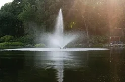 Fawn Lake Fountains 1/2, 3/4, 1 HP Floating Fountains Black