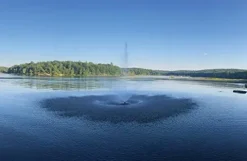 Fawn Lake Fountains FLF Pro-150 Pond Fountain Black