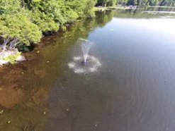 Fawn Lake Fountains Model SF50 1/2 HP Pond Fountain with 7 Patterns, 100ft Cord