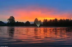 Fawn Lake Fountains SF75 Floating Fountain 7 Patterns Energy-Efficient 110V