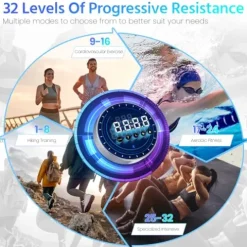 FEIERDUN Elliptical Machine Black