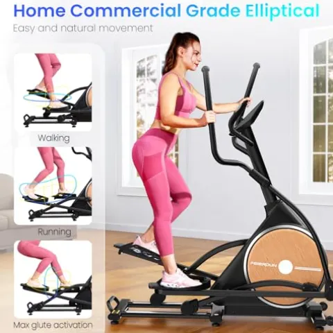 FEIERDUN Elliptical Machine Black
