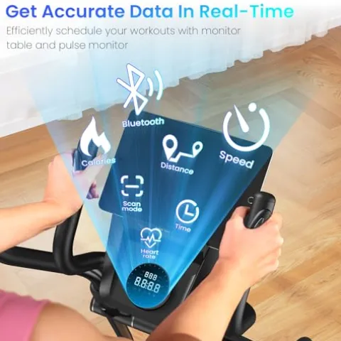 FEIERDUN Elliptical Machine Black