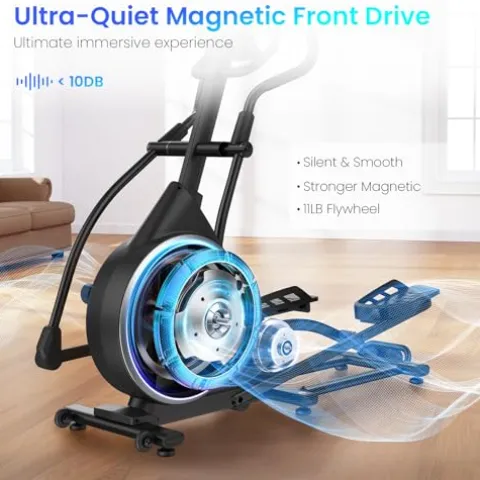 FEIERDUN Elliptical Machine Black