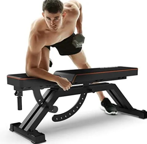 FEIERDUN Weight Bench Black-Parallel Bars