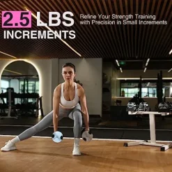 FF Finer Form Adjustable Dumbbells 5-32.5 LBs Chrome