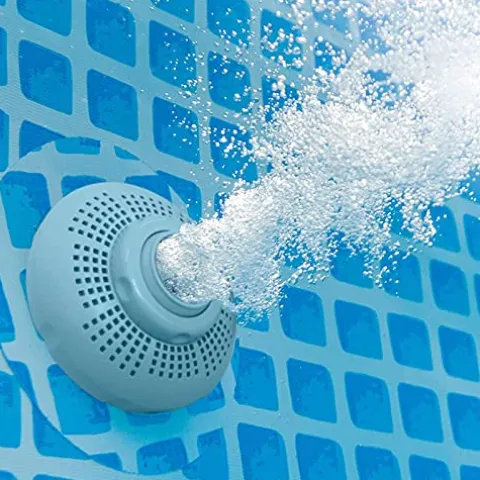 FFCJJDS 12-Foot Metal Frame Above Ground Swimming Pool with Filter Pump