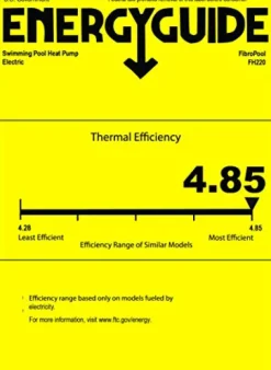 FibroPool FH 220 Swimming Pool Heater Heat Pump