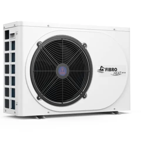 FibroPool Swimming Pool Heat Pump White