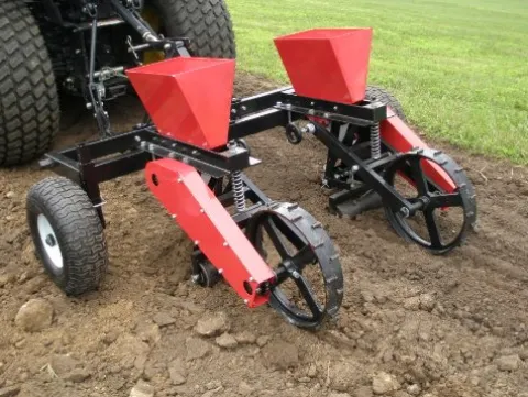 Field Tuff 3-Point Corn and Bean Planter Red