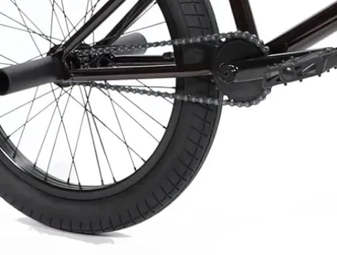 Fiend BMX Type A+ Flat Black Freestyle BMX Bike 21 Inch TT