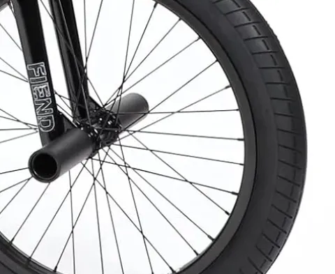 Fiend BMX Type A+ Flat Black Freestyle BMX Bike 21 Inch TT