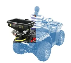 Fimco ATV Dry Material Spreader 12V Polymer Hopper 145 lbs