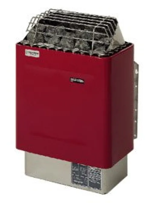 Finlandia FIN-80 Sauna Heater Xenio Digital Control 8kW 240V Burgundy/Stainless