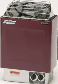 Finlandia FLB-80/KIP-80B Sauna Heater 8kw 240v/1ph Enamel Red