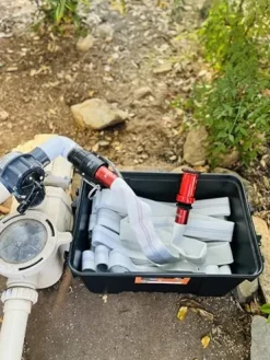 FireFighter1 100 Fire Hose for Instant Pool Water Access in Emergencies