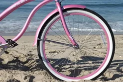 Firmstrong Bella Classic Women’s Beach Cruiser Bicycle Pink