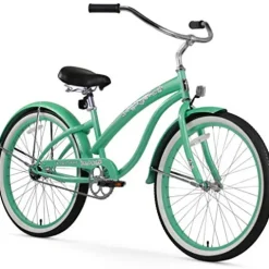Firmstrong Bella Classic Women’s Beach Cruiser Bicycle Mint Green