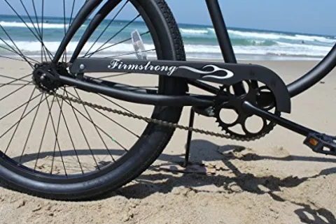 Firmstrong Men’s Beach Cruiser Bike 21-Speed 26-Inch Matte Black