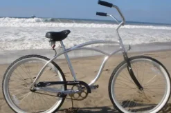 Firmstrong Urban Man Alloy Beach Cruiser Bicycle Silver