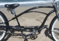 Firmstrong Urban Man Deluxe Beach Cruiser Bicycle Black
