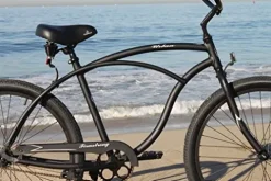 Firmstrong Urban Men’s Beach Cruiser Bike Single Speed 26 Inch Aluminum Matte Black