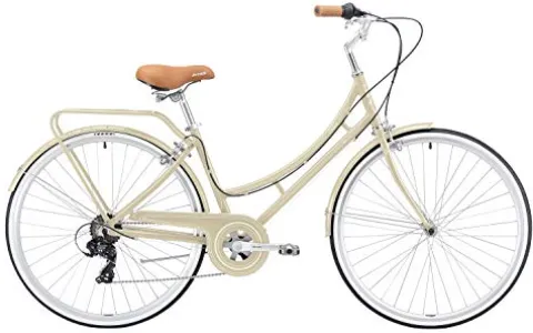 FIRTH SPORTS Nadine SE Women’s Aluminum Step-Thru City Bike Vanilla