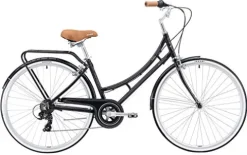 Firth Sports Nadine SE Women’s Aluminum Step-Thru City Bike Black