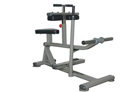 Fitness First Seated Calf Machine Silver