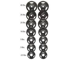 Fitness Gear 300 lb Olympic Weight Set