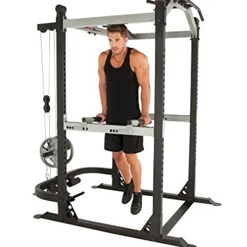 Fitness Reality X-Class Squat Rack Power Cage Black