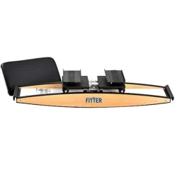 Fitterfirst Pro Fitter Downhill Ski Trainer and 3D Cross Trainer Tan