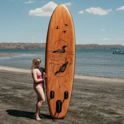 Float-Eh Premium Inflatable Paddle Board 10’6″ Black