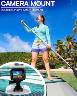 FLYPARK Inflatable Stand Up Paddle Board Ice Fog Green 11’x35”