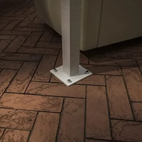 Four Seasons Outdoor Living Solutions Free-Standing Aluminum Pergola 12′ x 12′ White