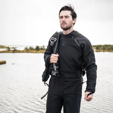 Fourth Element Halo A°R Men’s Drysuit Undergarment Black 2X-Large Short