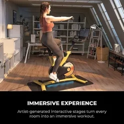 freebeat. Exercise Bike Mist Gray