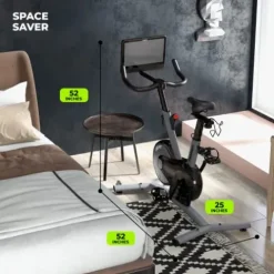 freebeat. Exercise Bike Mist Gray