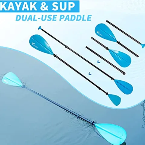 Freein Inflatable Stand Up Paddle Board Kayak SUP 10’/10’6”x31 x6 LightBlue