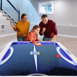Freetime Fun Air Hockey Table 7ft LED Black