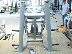French Fitness 45 Degree Linear Leg Press Silver