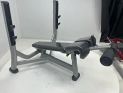 French Fitness Black Olympic Decline Bench (New)